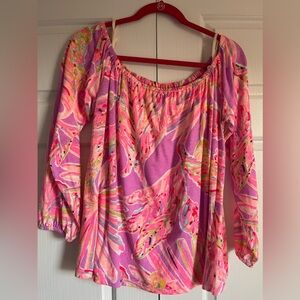 Lilly Pulitzer Enna Top Size Large